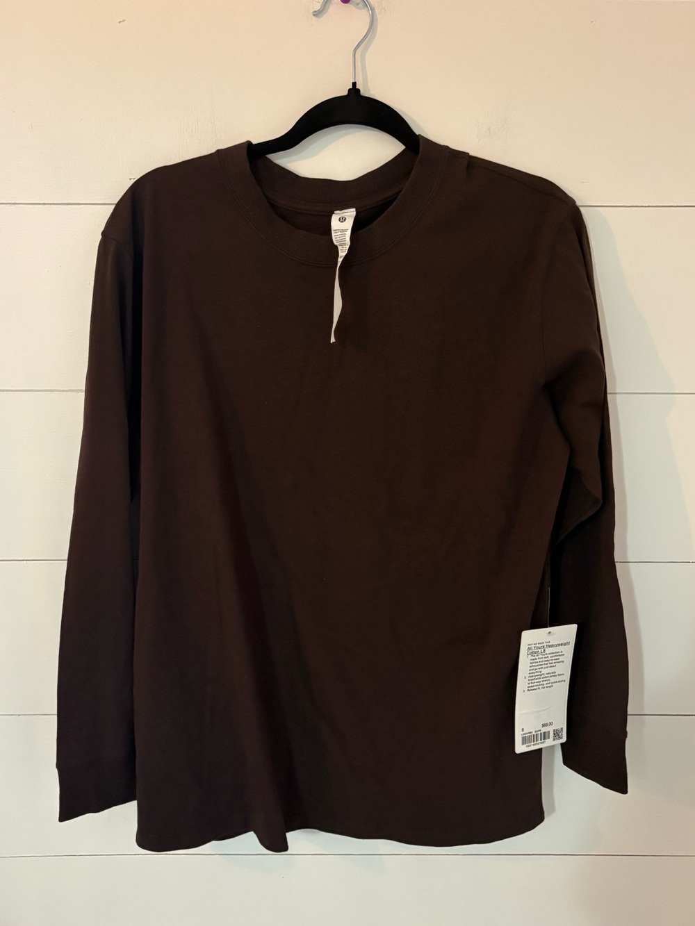 Lululemon All Yours Heavyweight Cotton Long Sleeve